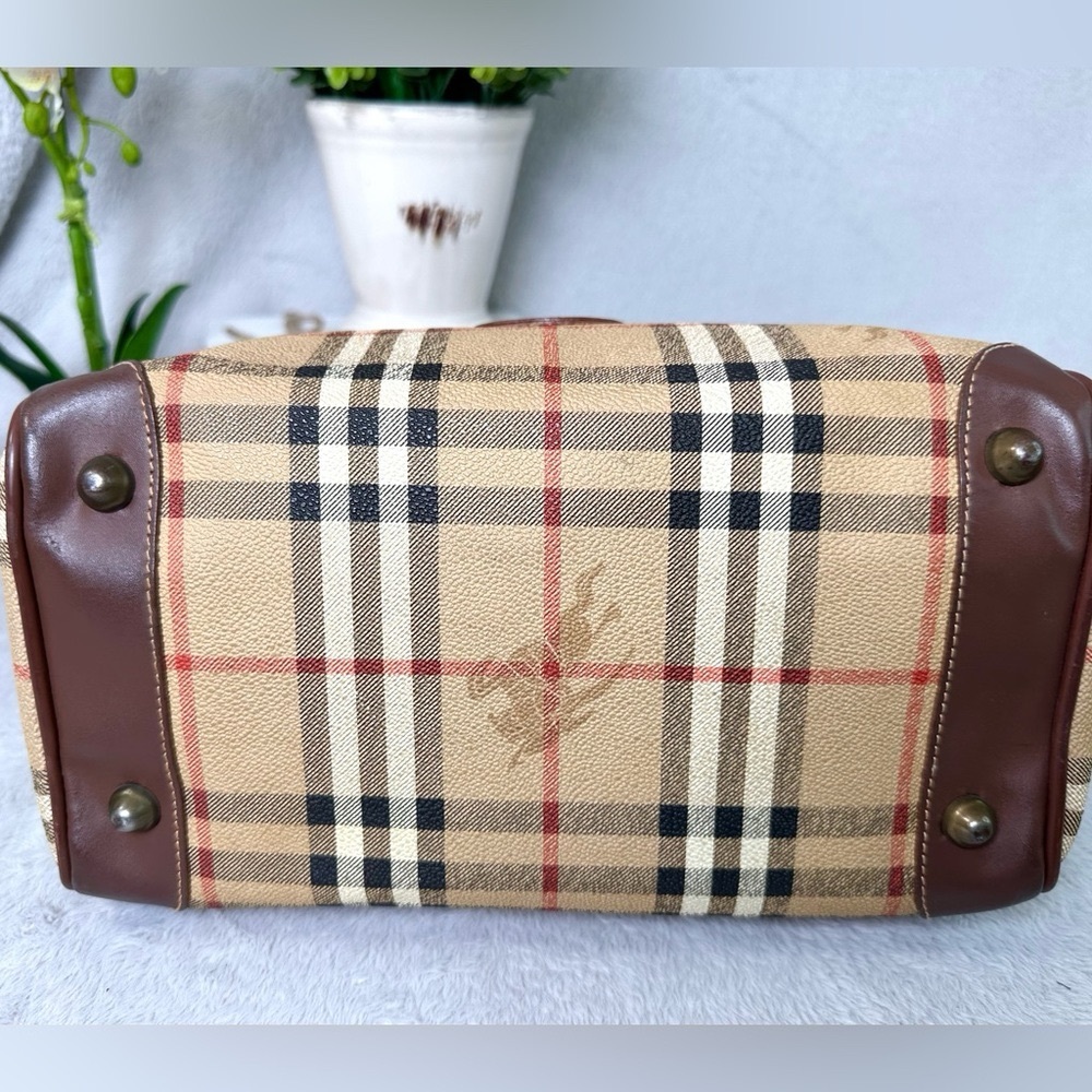 ❤️Vintage Burberrys Boston Bag - Picture 7 of 15